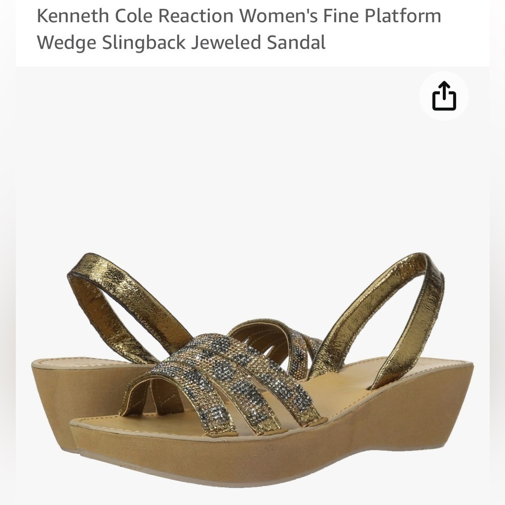 Kenneth cole reaction leopard sandals! NWB​​​​